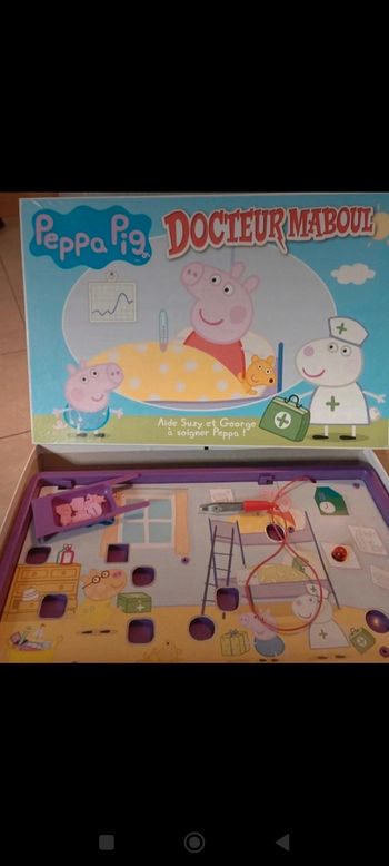 Jeu de société docteur maboul Peppa pig