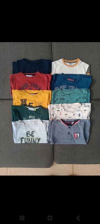 Lot tee-shirts 3 ans