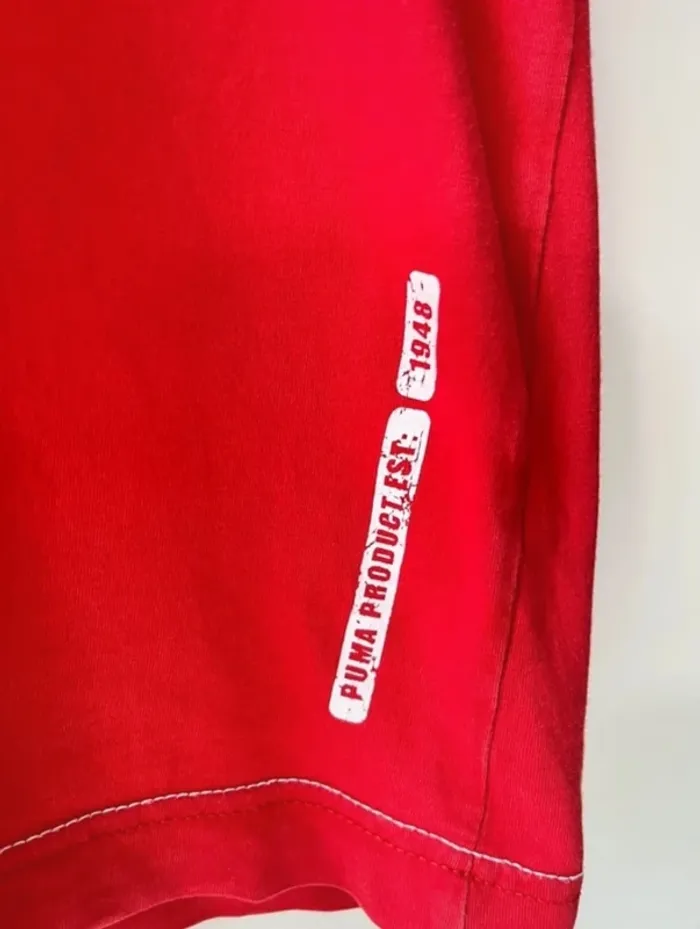 🌹 Tee-shirts Puma / rouge - T/16Ans 🌹 - photo numéro 6