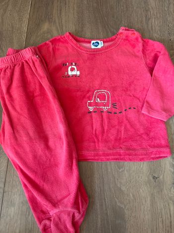Pyjama hiver 2 pièces 12 mois
