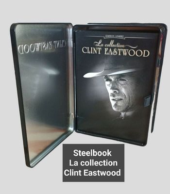 Coffret Steelbook La collection Clint Eastwood