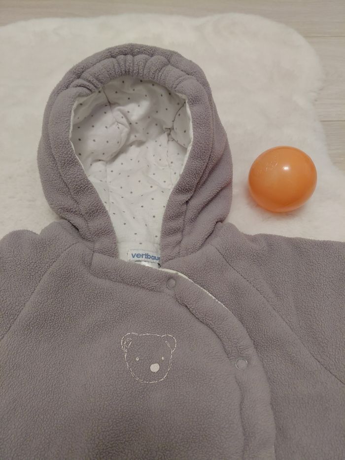 Nid d’ange / combinaison Vertbaudet, taille 0-3 mois - photo numéro 2