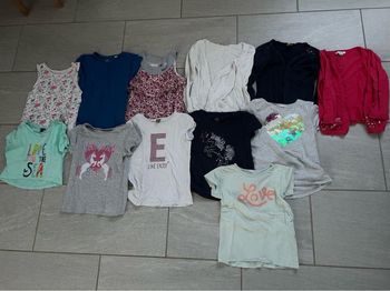 Lot de haut fille 8 ans
