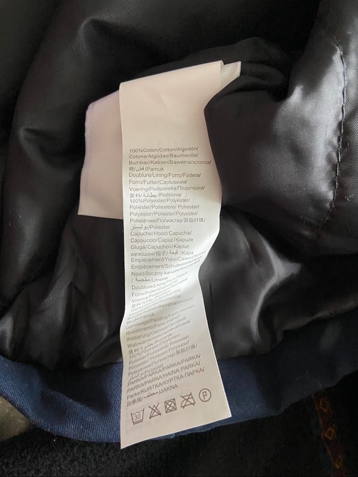 Parka marine Kiabi neuve - photo numéro 5