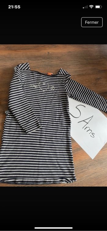 Robe marinière