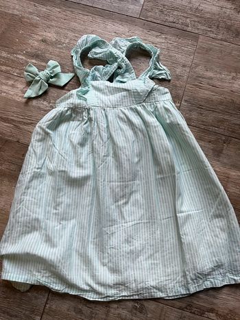 Robe dos croisée 6 ans