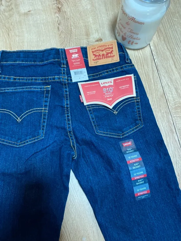 Levis 510 12 ans garcon neuf - photo numéro 3