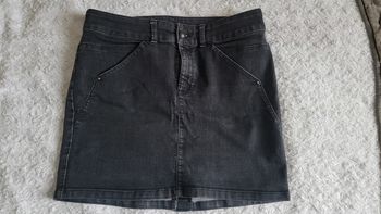 Jupe en jean gris Esprit taille US 30