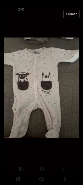 Pyjama 1 mois