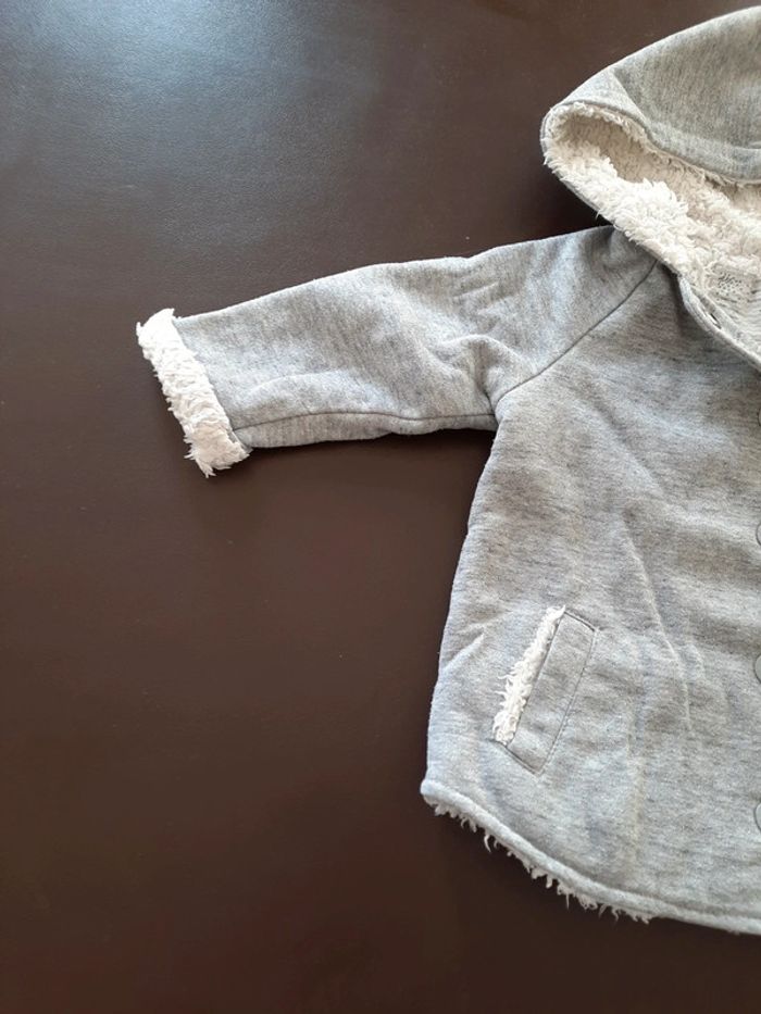 Veste mi saison grise 9 mois Tape à l'œil TAO - photo numéro 3