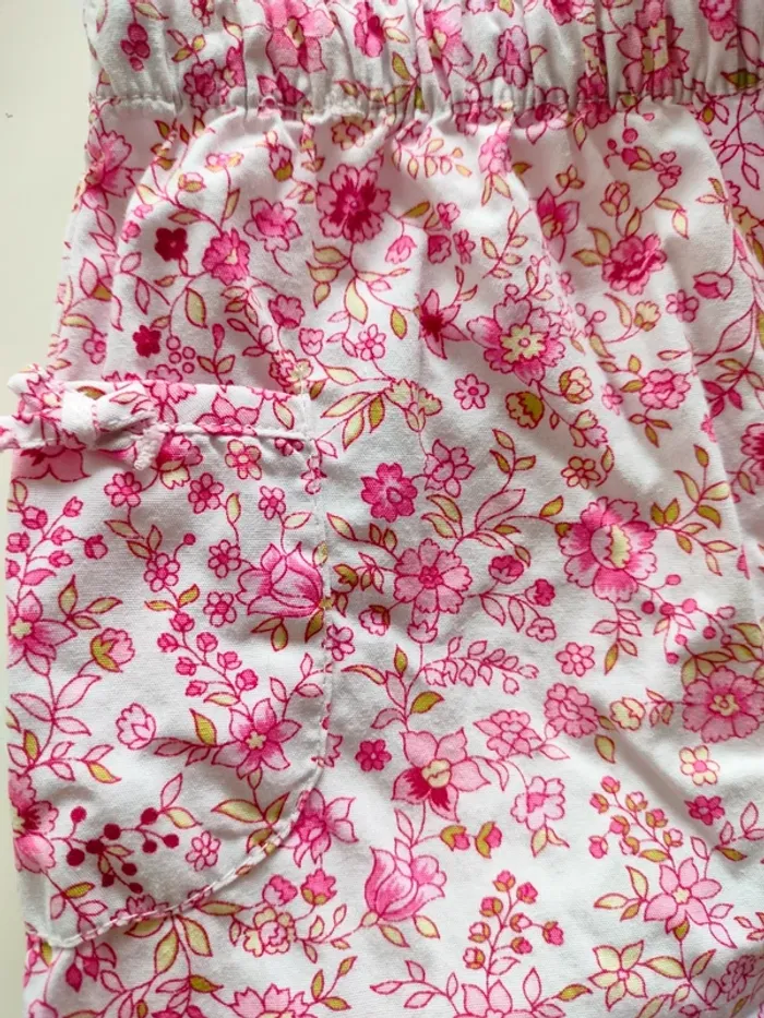 Pantalons fleurs Bout'chou 24mois - photo numéro 4