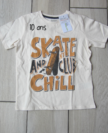 Tee shirt neuf theme Skate board