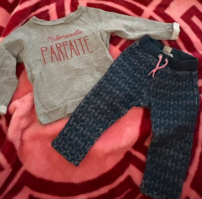 Ensemble jogging pull