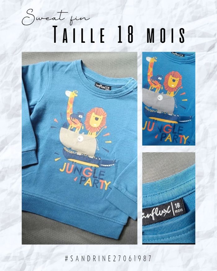 Sweat fin motif jungle