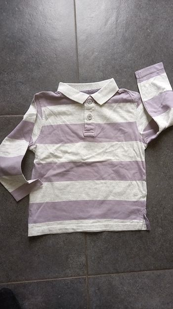 Polo à manches longues