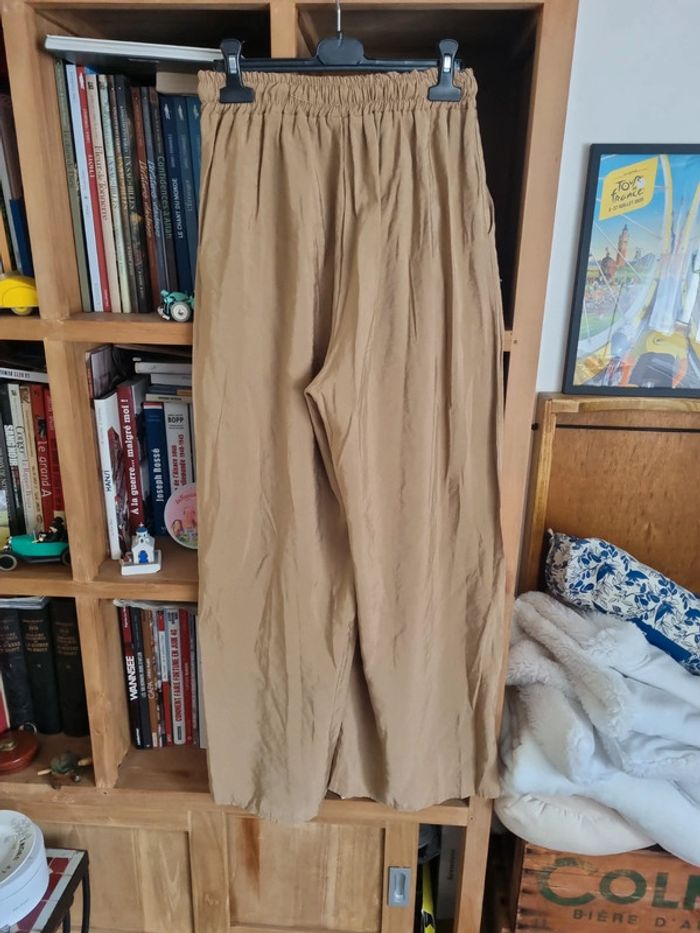 Pantalon fluide beige Renatto Bene - photo numéro 4