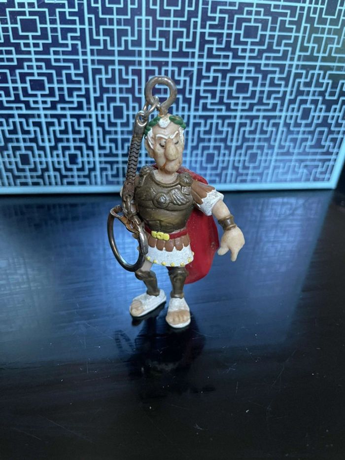 Figurine Porte-clés Vintage Asterix César Plastoy 1997n