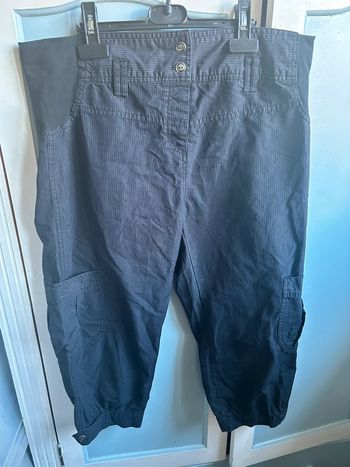 Pantacourt de grossesse , bleu , 38