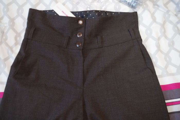 HELENA SOREL  - pantalon MARRON T38 - photo numéro 8