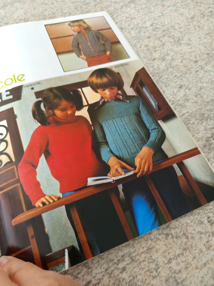 Magazine Phildar mailles enfants vintage - photo numéro 5