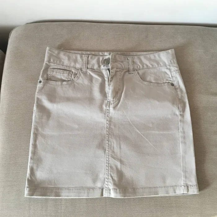 Jupe beige 36