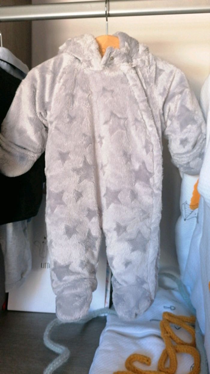 Combi velour in extenso 1 mois