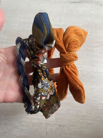 Lot de 3 bandeaux cheveux