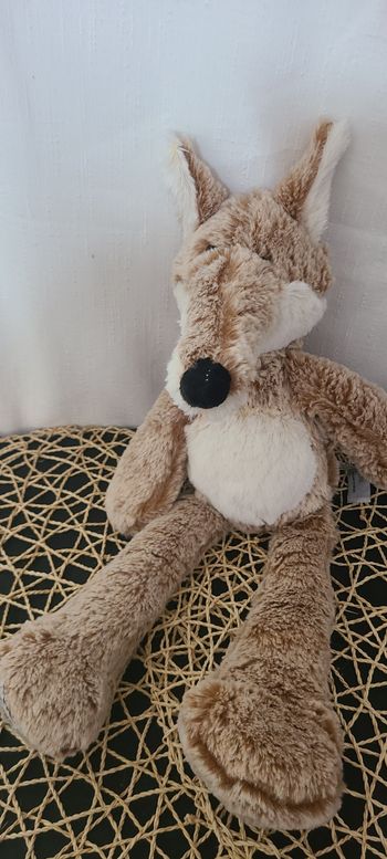 PELUCHE RENARD ROUX NOMME CONNY 46 CM