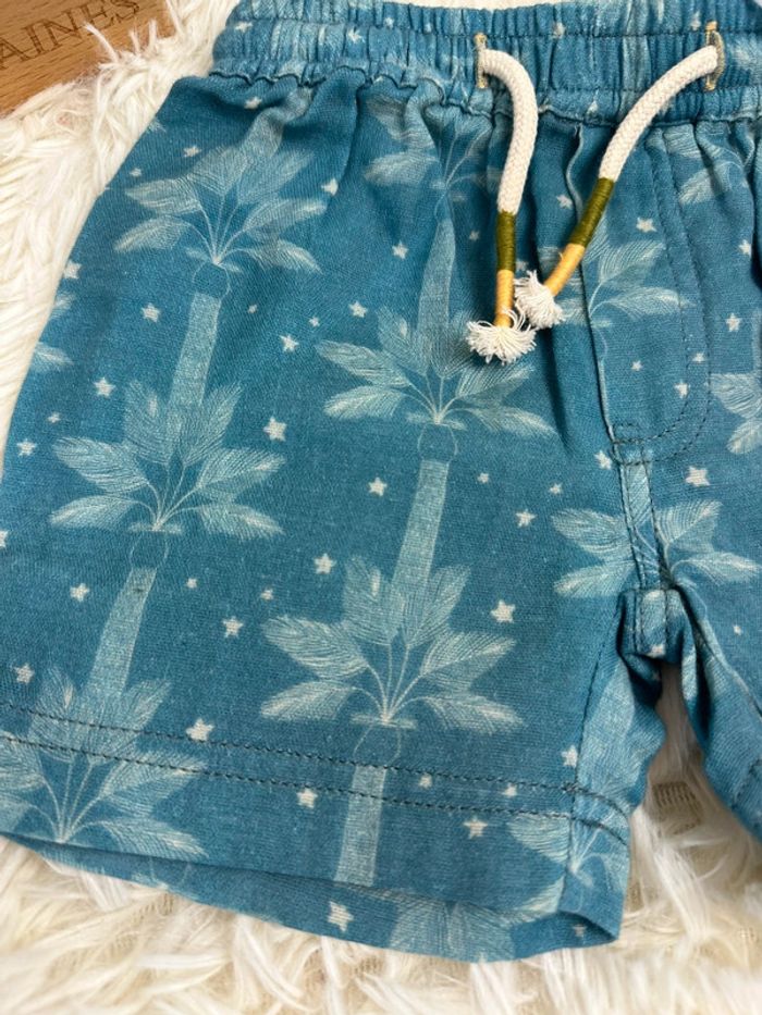 Short bleu Louise Misha taille 6 mois - photo numéro 2