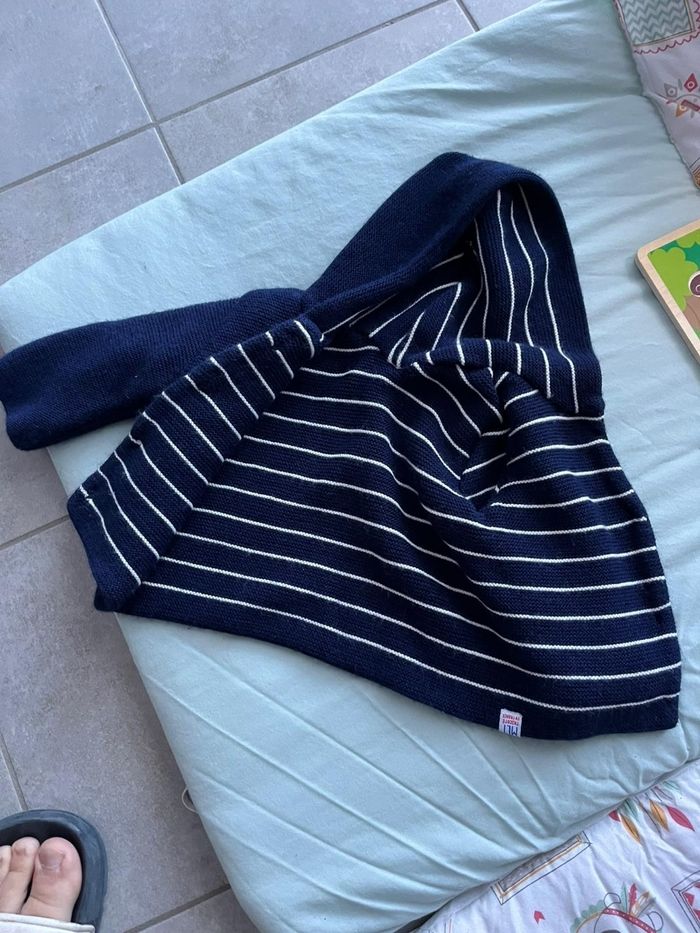 Gilet bleu marine - photo numéro 2