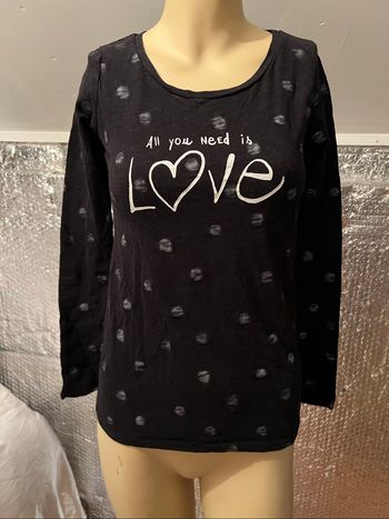 Tee shirt femme taille XS Ikks tbe 100% coton