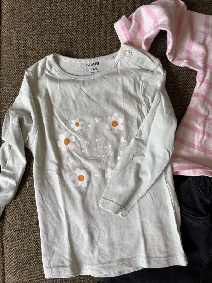 Lot vêtements bébé fille 18mois - photo numéro 4