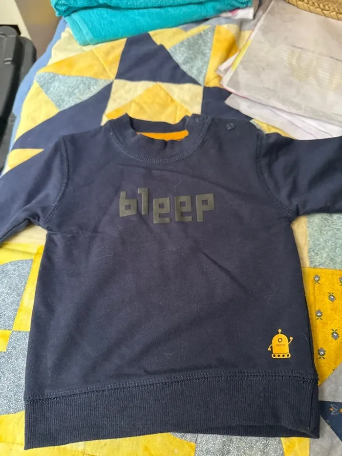 Pull bleu marine