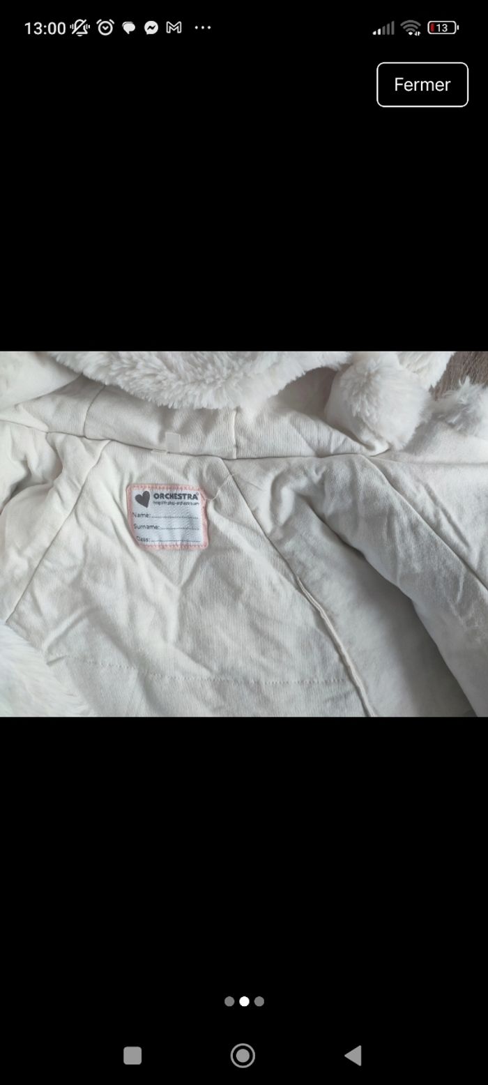 Manteau fille 12 mois - photo numéro 2