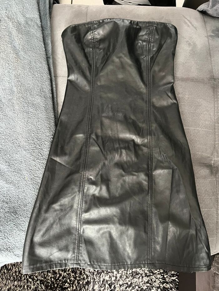 Robe simili cuir