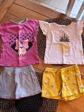 Lot 2 pyjashorts 