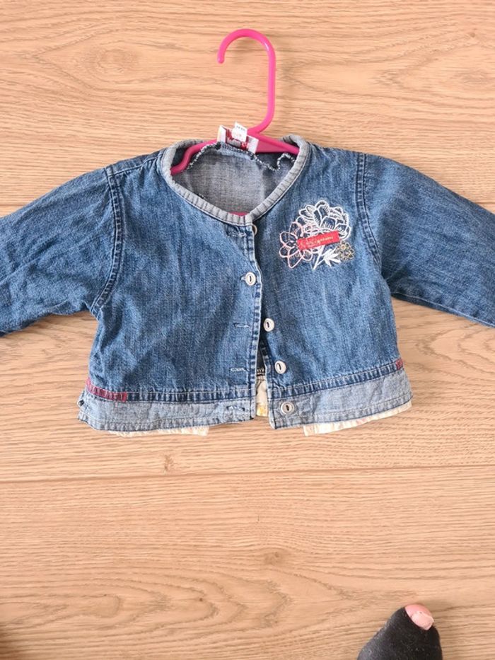 Veste en jeans 12 mois - photo numéro 4