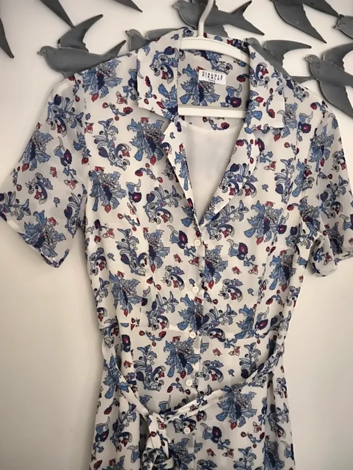 Robe longue Claudie Pierlot 38 - photo numéro 5