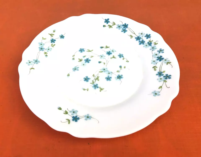Années 1980 Assiette à dessert Arc Arcopal France Modèle Vénorica - photo numéro 2