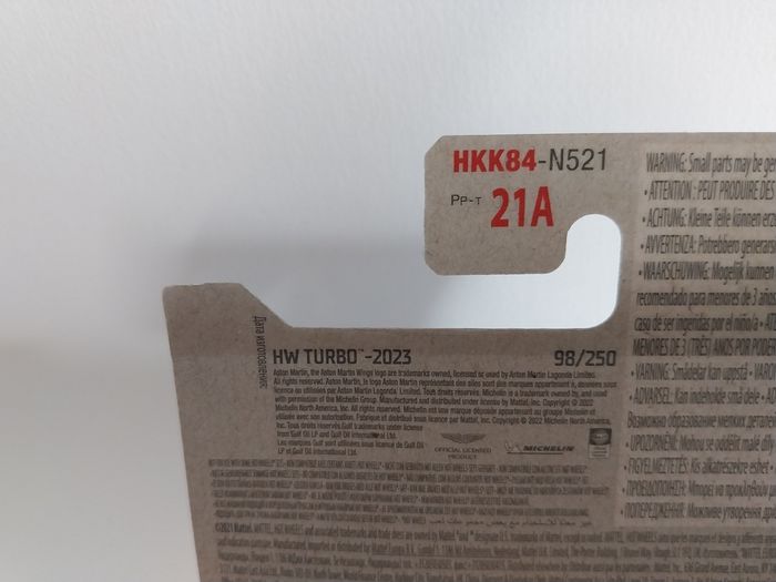 Hot Wheels Aston Martin Vantage GTE Livrée Gulf 2023 - photo numéro 6