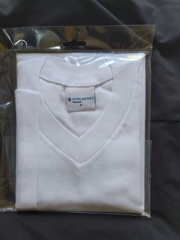 T shirt blanc taille M