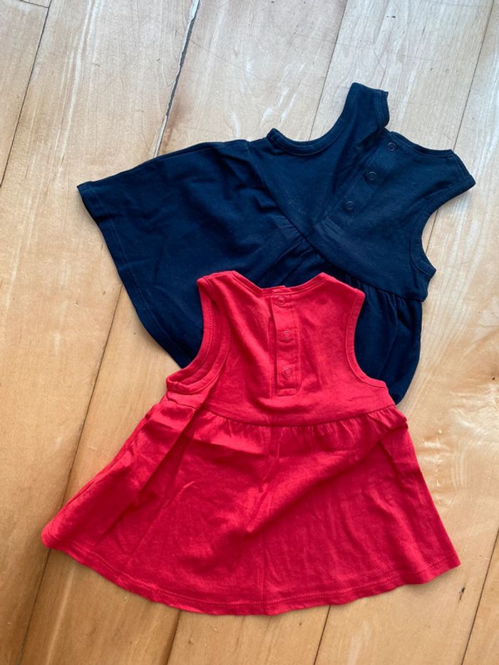 Lot 2 robes 3 mois - Kiabi - photo numéro 2