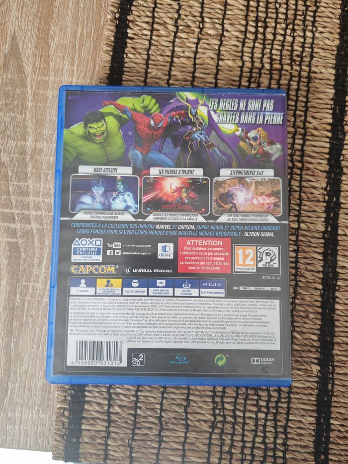 Jeu PS4/PS5 marvel vs capcom infinite - photo numéro 2