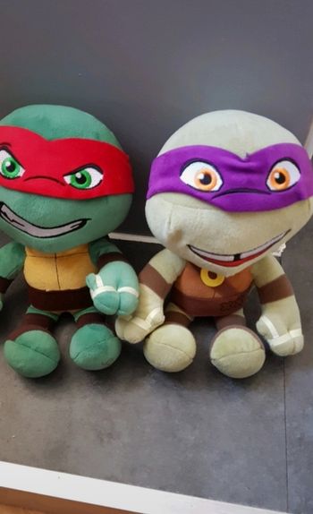 Peluches tortue ninja