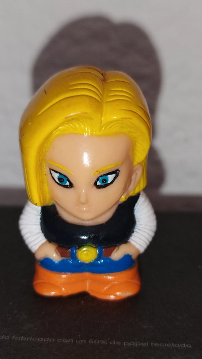 Mini Figurine Dragon Ball Z Android c 18 Bandai BS STA figure ab Finger