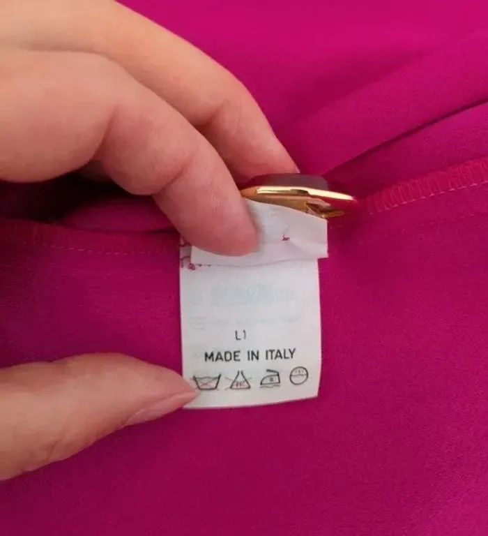 Robe de soirée avec ceinture - Marina Rinaldi - taille MR 31 (FR56) - photo numéro 9