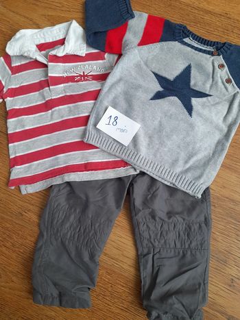 Ensemble 3pieces 18 mois