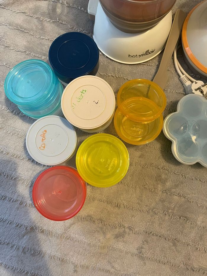 Lot Robot nutribaby avec petit récipient - photo numéro 2