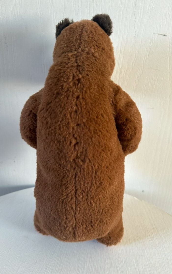 peluche ours michka masha - photo numéro 2