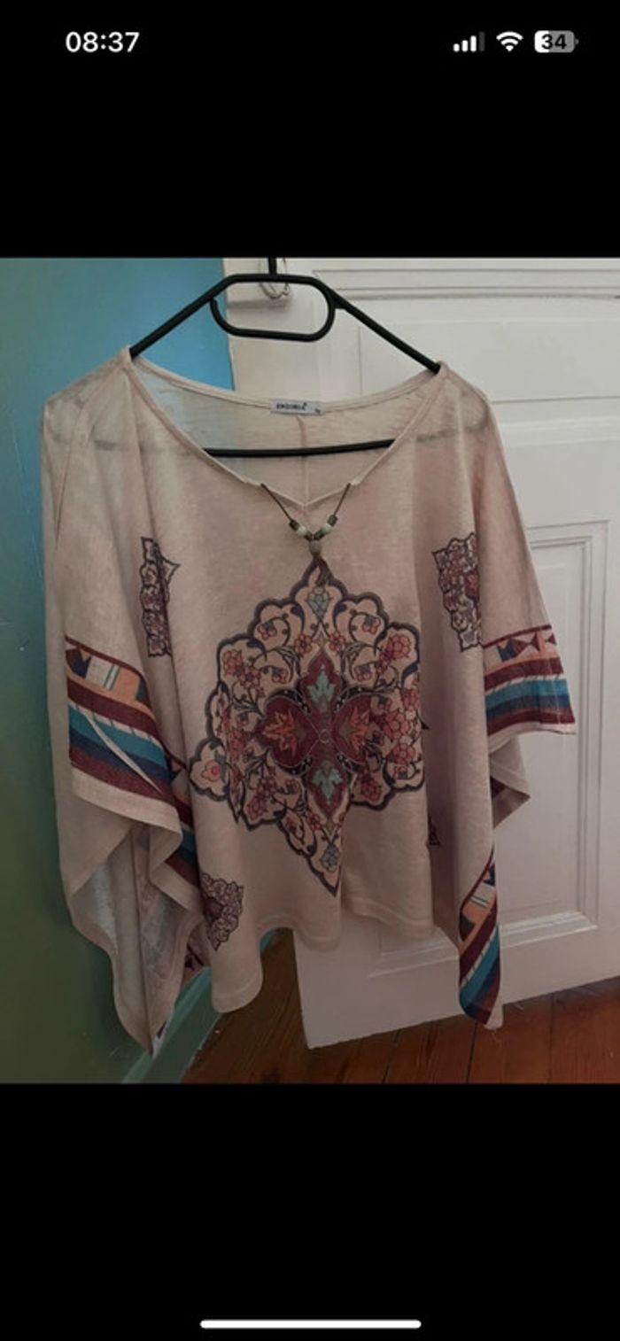 Poncho Enzoria Taille Unique